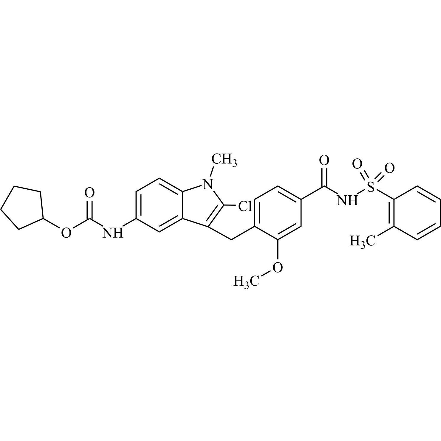 Picture of Zafirlukast Impurity 4