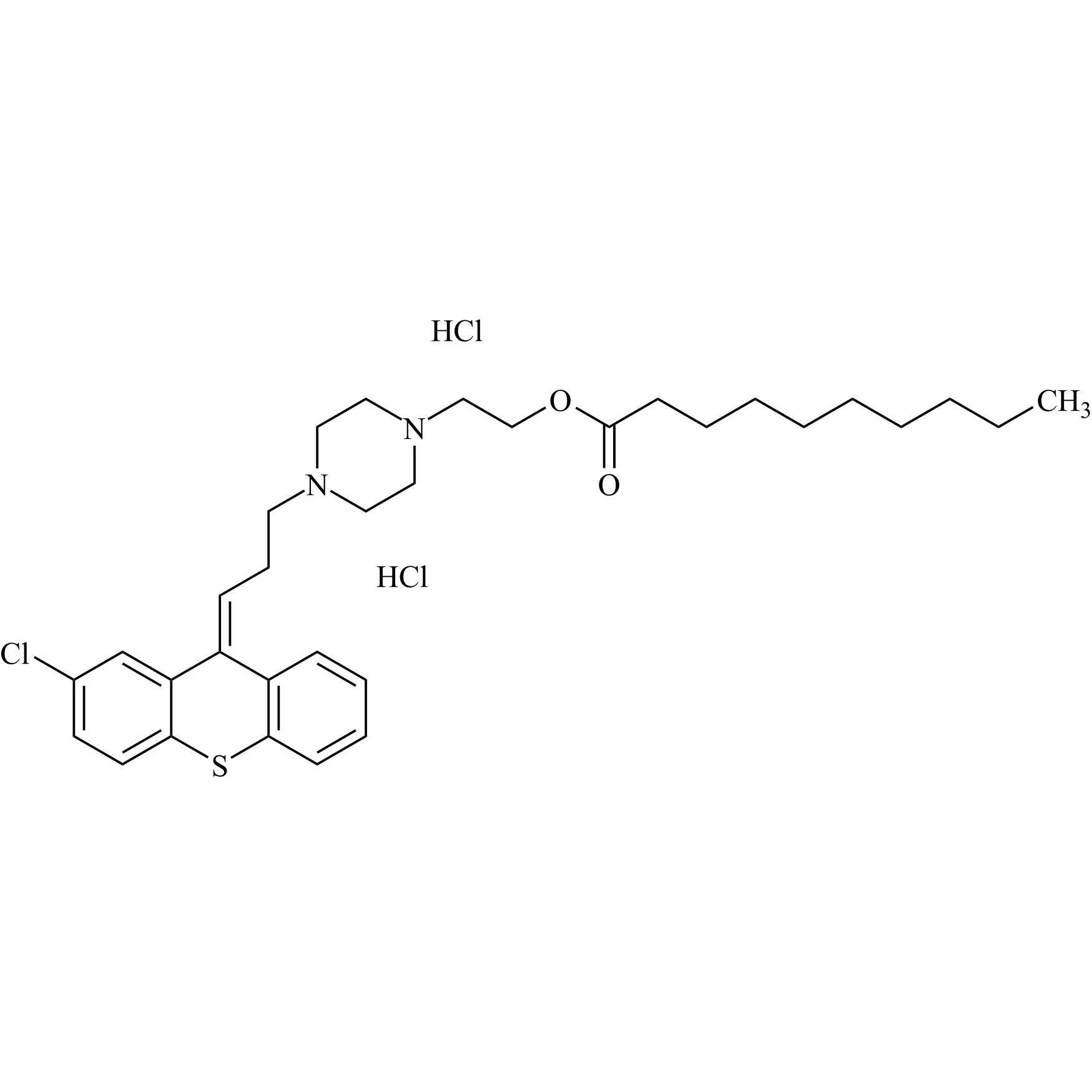 Picture of Zuclopenthixol Decanoate EP Impurity A DiHCl
