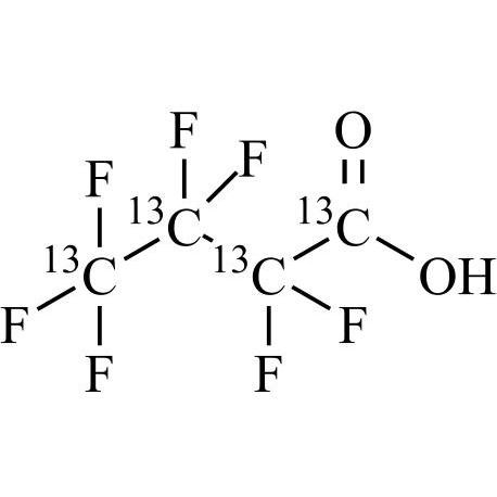 Perfluoro-n-[13C4] Butanoic Acid