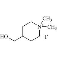 1,1-Dimethyl-4-(hydroxymethyl)piperidinium Iodide